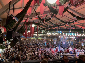 オクトーバーフェストの様子